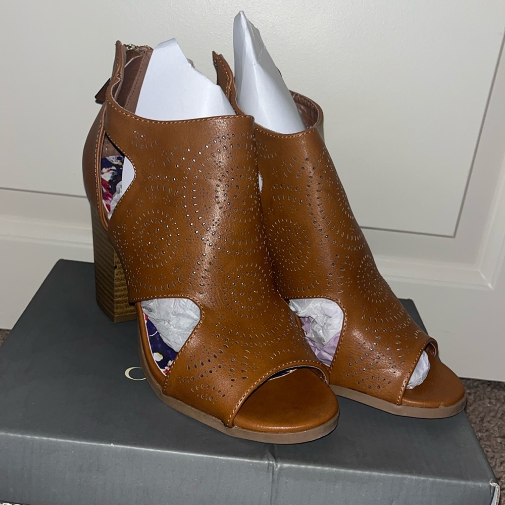 Brand New Leather Heels